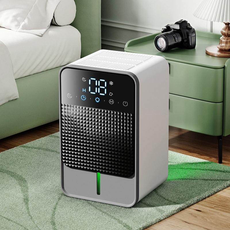 1500ML Digital Display Semiconductor Air Dehumidifier Air Purifier Large Capacity Household Bedroom Basement Air Dryer