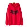 Women's Hooded Long Sleeve Sweatshirt Loose Fit Gothic Graphic Print Pullover Top 2022 Winter Hip Hop Vintage Streetwear Hoodie