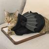 Warm Halloween Pet Bat Wings Costume Soft Fleece Hoodie Cosplay Sweater for Cats Small Dogs Teddy Poodle Yorkie