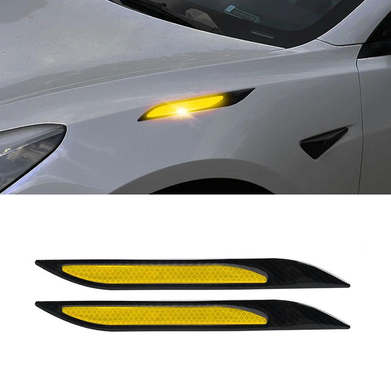 Auto Reflektierende Aufkleber Warnstreifen Klebeband Rückstandsfrei Schützender Autoaufkleber Warnung für Nachtfahrten Karosserie Sicherheitswarnaufkleber