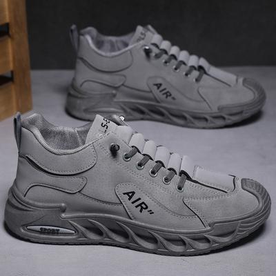 Frühling neue Herrenschuhe lässig vielseitig atmungsaktiv Trend einfach vielseitig frei zum Schnüren ein Pedal dicksohlige Papa Herrenschuhe