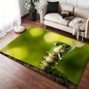 Fun Caterpillar Floor Mat Soft Thickened Absorbent Non-Slip Bedroom Living Room Door Mat Home Decor Flannel Rugs