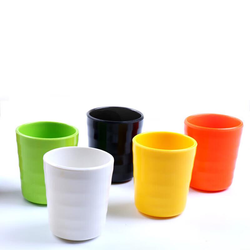 Shuangan 180ML Melamine Threaded Drinking Cups (Set of 5)
