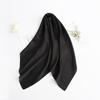 70cm*70cm Headband Neck Scarf For Women Small Shawls Cute Handkerchief Bandana Head Scarfs Female Black White Green Solid Colors