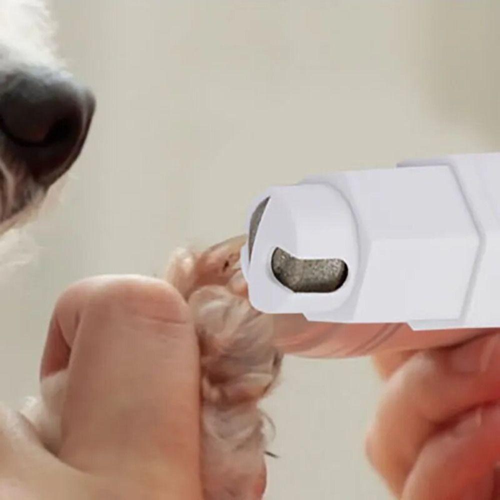 Rechargeable Electric Pet Nail Grinder Portable Dog Toe Nail File Pet Nail Trimmer Pet Grooming