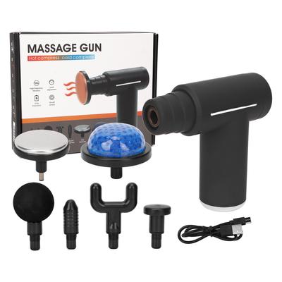 Elektrisches Muskelmassagegerät, tragbar, handgehalten, einstellbar, heiße und kalte Kompresse, Percussion, tiefes Gewebe