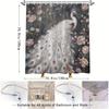 Peacock Elegant Shower Curtain - The majestic bird in the garden hangs on the wall of the living room, bedroom decoration