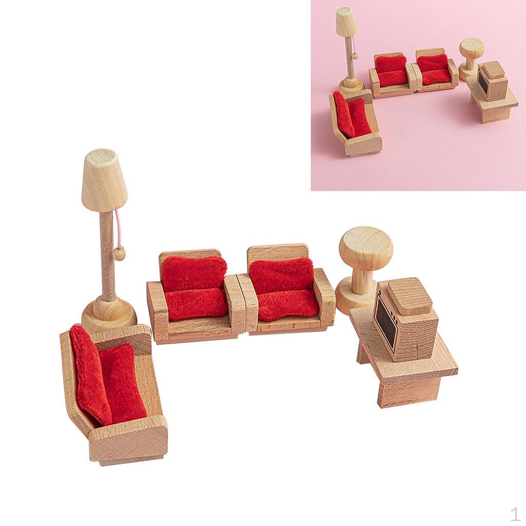 Zimmer-/Esszimmer-/Schlafzimmermöbel-Dekoration, vorgetäuschtes Spielzeug