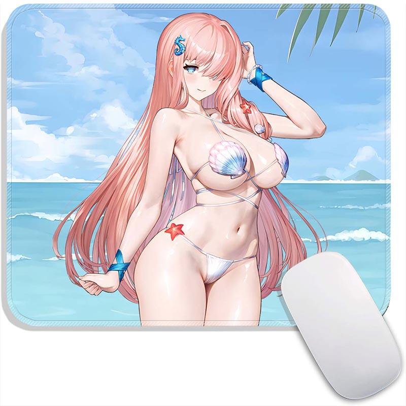 Liberta Teresse Justia Sylvia Anime Standard Mouse Pad B_Browndust 2 Small Mousepad Gaming MousePads PC Non-Slip Travel Mousemat