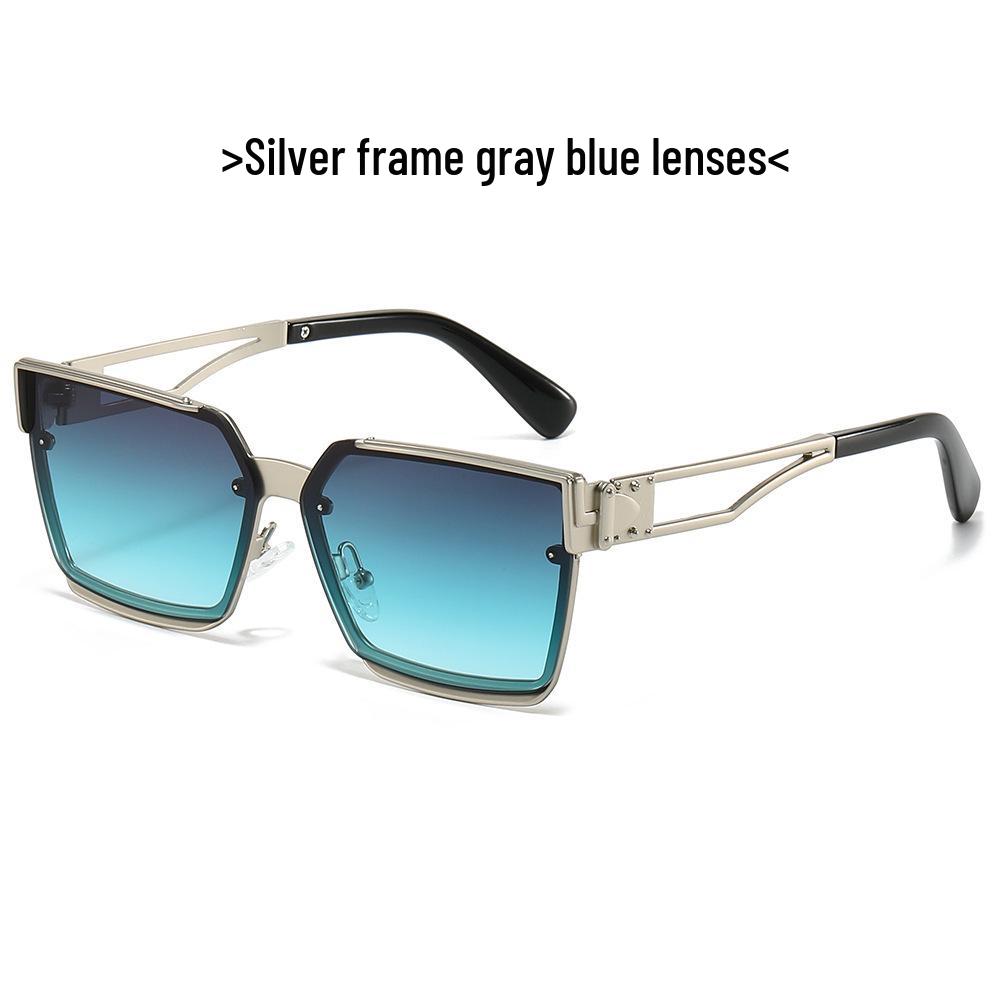

High-End Square Frame Sunglasses with UV Protection for Men and Women – Stylish and Versatile