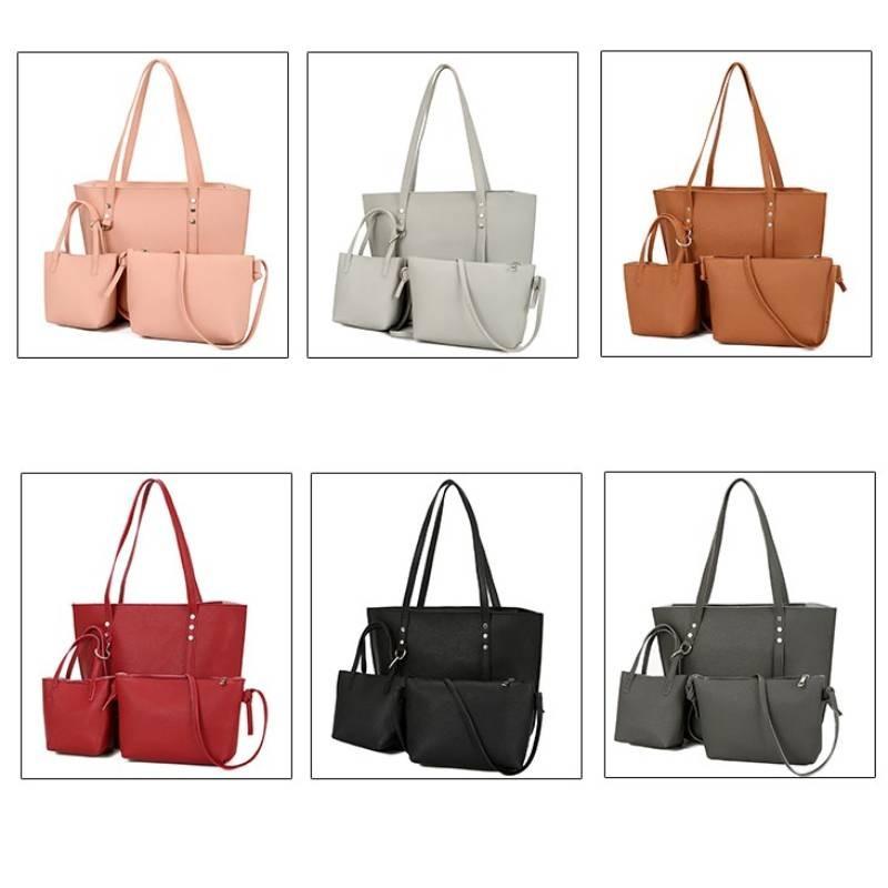 Large Capacity Purse For Women With Magnetic Closure And Soft Pu Material For Daily Use