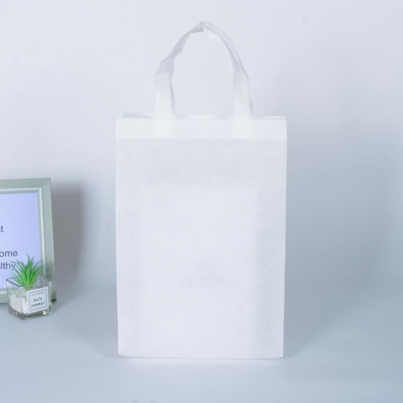 New Blank Non-Woven Tote Bags for Shopping, Takeaway, and Clothing with Custom Logo Print