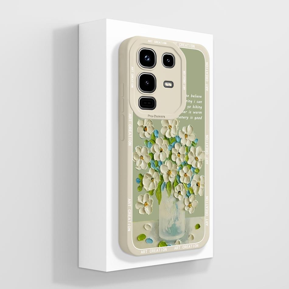 For infinix Note 50 Pro Plus 50X 50S Phone Case Stylish Shockproof Funda For infinix Note50 Pro+ Soft Liquid Silicone Back Cover
