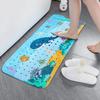 Tappetino antiscivolo in PVC per vasca da bagno - Sott'acqua, Cartoon Esteso, Tappetino da Pavimento per Bambini, 100x40cm