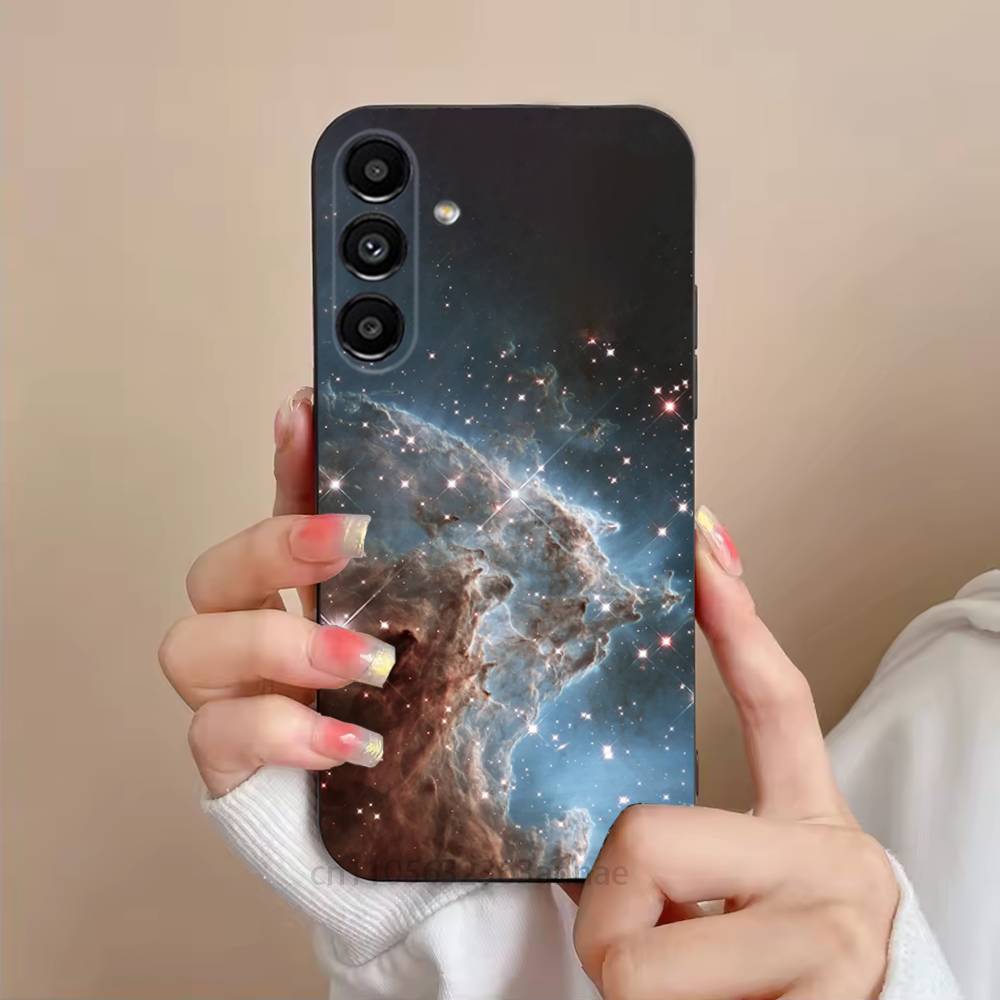 

Earth Stars Space Phone Case For Samsung Galaxy S21 22 23 24 S25 Ultra PlusS20 FE S10 Plus Cover Funda SamsungS26ULTRA