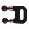 New LCD Style Portable Handheld Mini Fitness Product Electric Muscle Relaxation Double Head Fascia Gun Massager USB Massager Gun