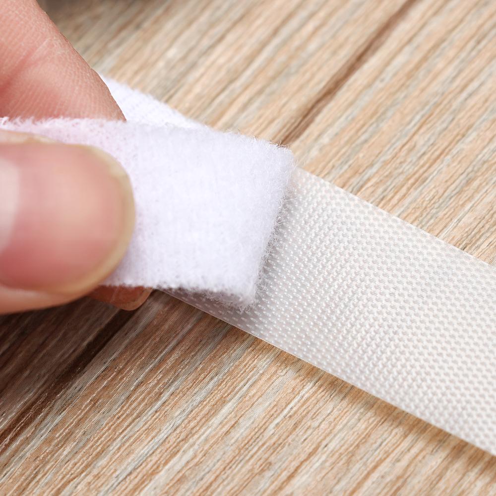 Magic Sticker Black/White Clothes Fastener Tape Doll Sewing Stickers Paste Strap DIY Doll Clothing Accessories 6/8/20mm Width