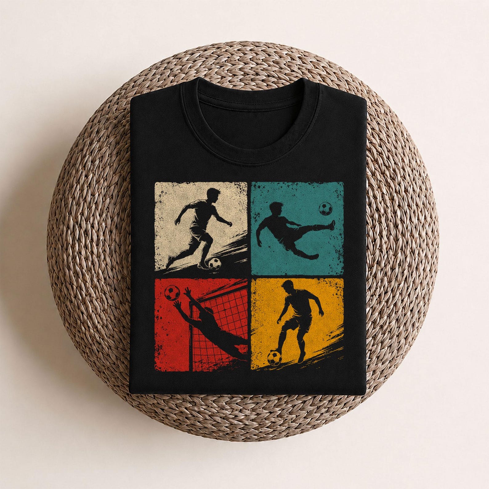 Football Retro T-Shirt | Coach Farewell Gift - Premium T-Shirt M