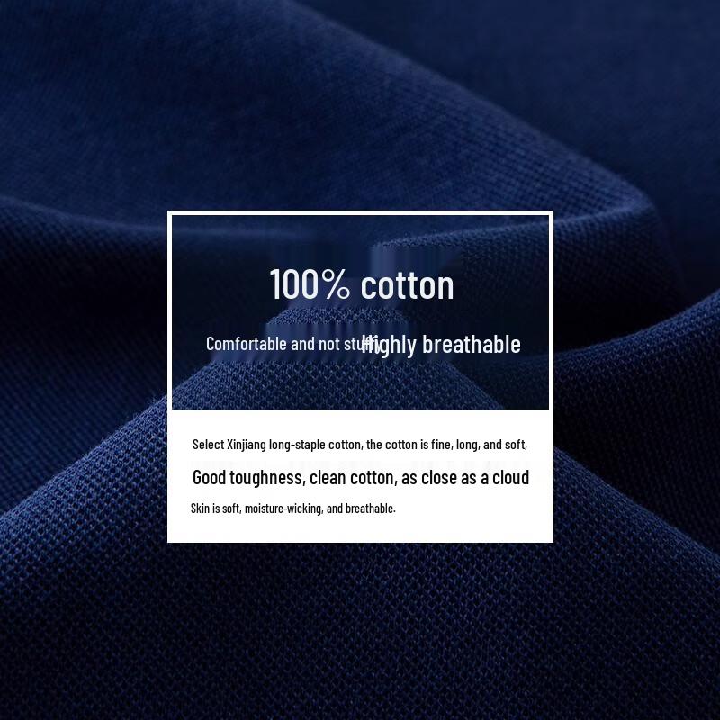 MONTAGUT Men's Classic Business Long Sleeve Cotton Polo Shirt
