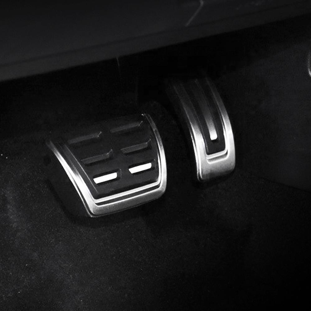 Stainless Steel Car Foot Fuel Pedal Brake Clutch Pedals Cover for Volkswagen VW Golf 7 GTI MK7 for Skoda Octavia A7 Accessories