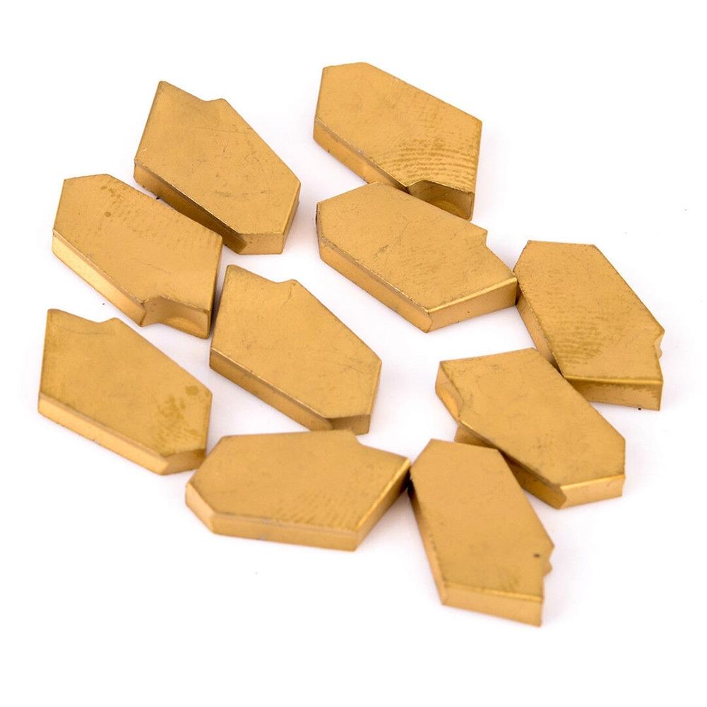 10pcs ZQMX 3N11-1E SP300 GTN-3 3mm Cut-Off Grooving Carbide Inserts CNC Tool C#