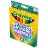 Crayola Marker 8 Classic Bold Product Number 587808 Water-Removable Pens, Colors, Tip, Authentic,