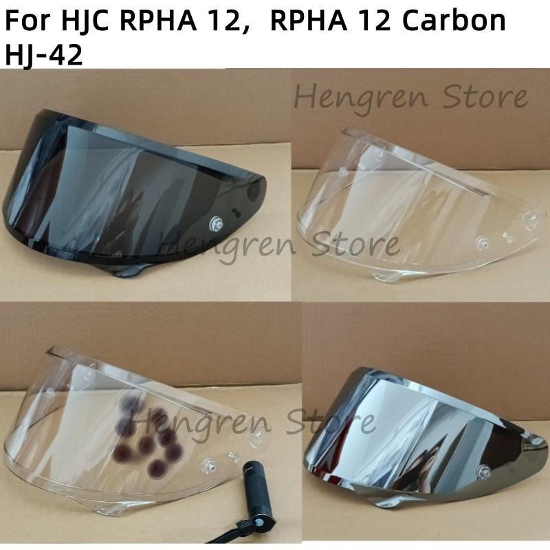 Helmet Visor for HJC RPHA 12 RPHA 12 Carbon HJ-42 HJ 42 Sun Visor Shield Glass Windshield Viewfinder Motorcycle AccessoriesSpeed Sensors 6