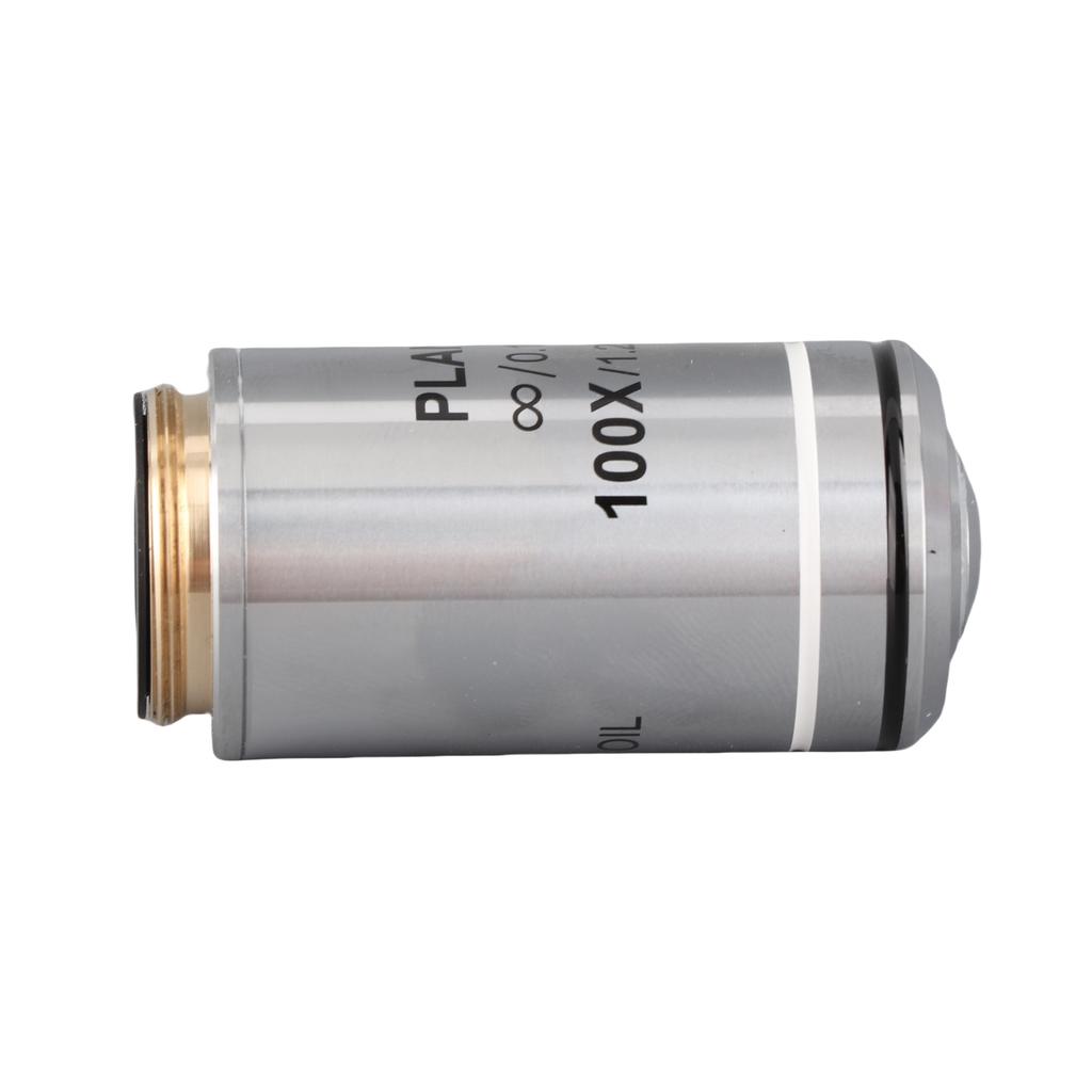 Infinite Objective Lens 100X 20.2mm Microscope Objective Lens Accessory