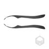 1 Pair Tail Light Eyelid Headlamp Eyebrow Strip Trim Decal Carbon Fiber Cover For Lexus IS200