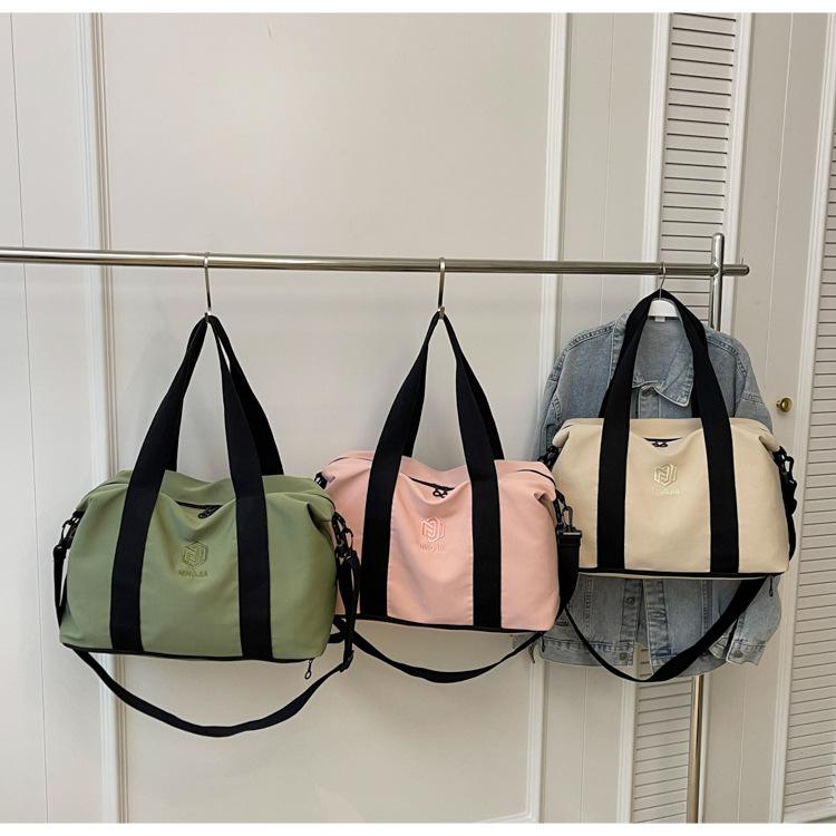 Short-Distance Travel Bag Men's Portable Large Capacity Luggage Bag Women Multi-Functional Sports Yoga Bag Dry Wet Separation Storage Bag