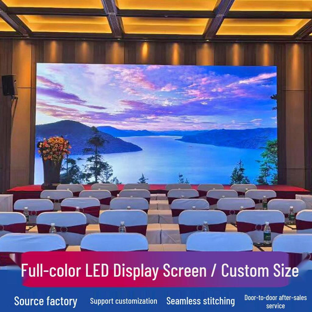 Indoor LED Display Screen P2.5 - Full Color, High Refresh Rate for Conferences, Exhibitions, and Stage Live Broadcasts