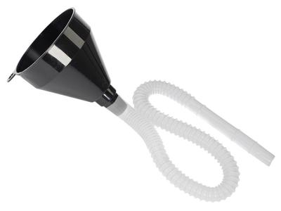 Plastic Funnel with Flexible Hose 530 Mm, Bowl 80 Mm