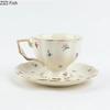 Cute Little Flower Pattern Ceramic Cup&saucer Dining Table Coffee Cup Milk Mugs Afternoon Tea Teacup Fruit Juice Container