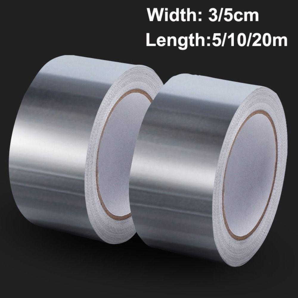 30/50mm Aluminum Foil Tape High-Temperature Anti-Mold Tape New Cooktop Tape  Countertops Kitchen