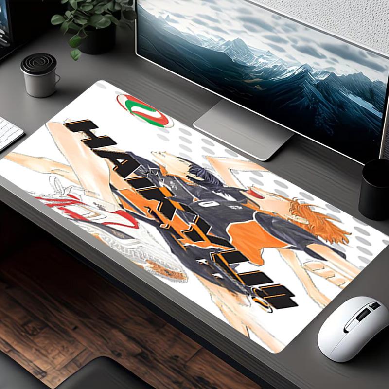 Podkładka pod mysz z nadrukiem Haikyu, do klawiatury, laptopa, PC, do biura, domu, dekoracja biurka, idealny prezent urodzinowy dla graczy