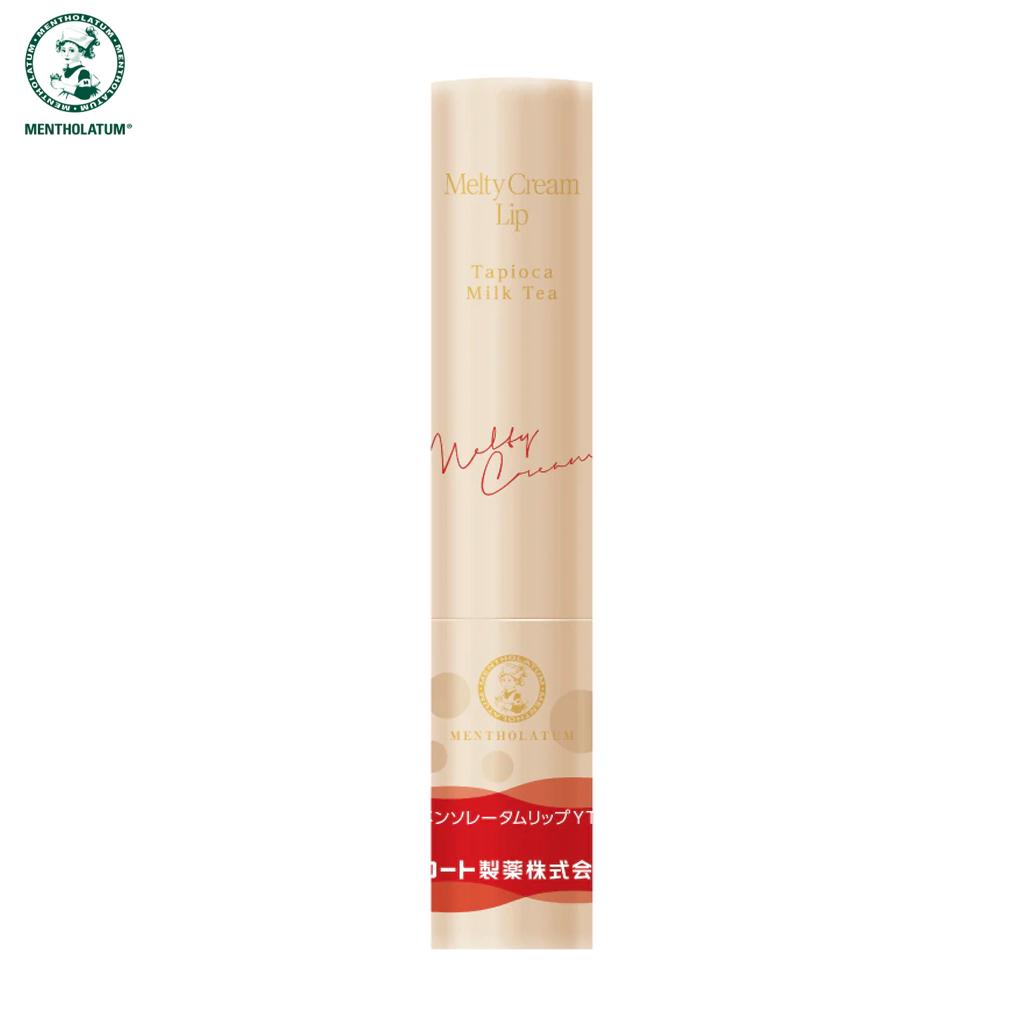 MENTHOLATUM Meltty Cream Lip Tapioca Milk Tea 2.4 G