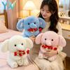 Rose Bouquet Elephant Plush Toy Cute Stuffed Animal for Valentine‘s Day Gift for Girlfriend Boyfriend Soft Plushie Doll
