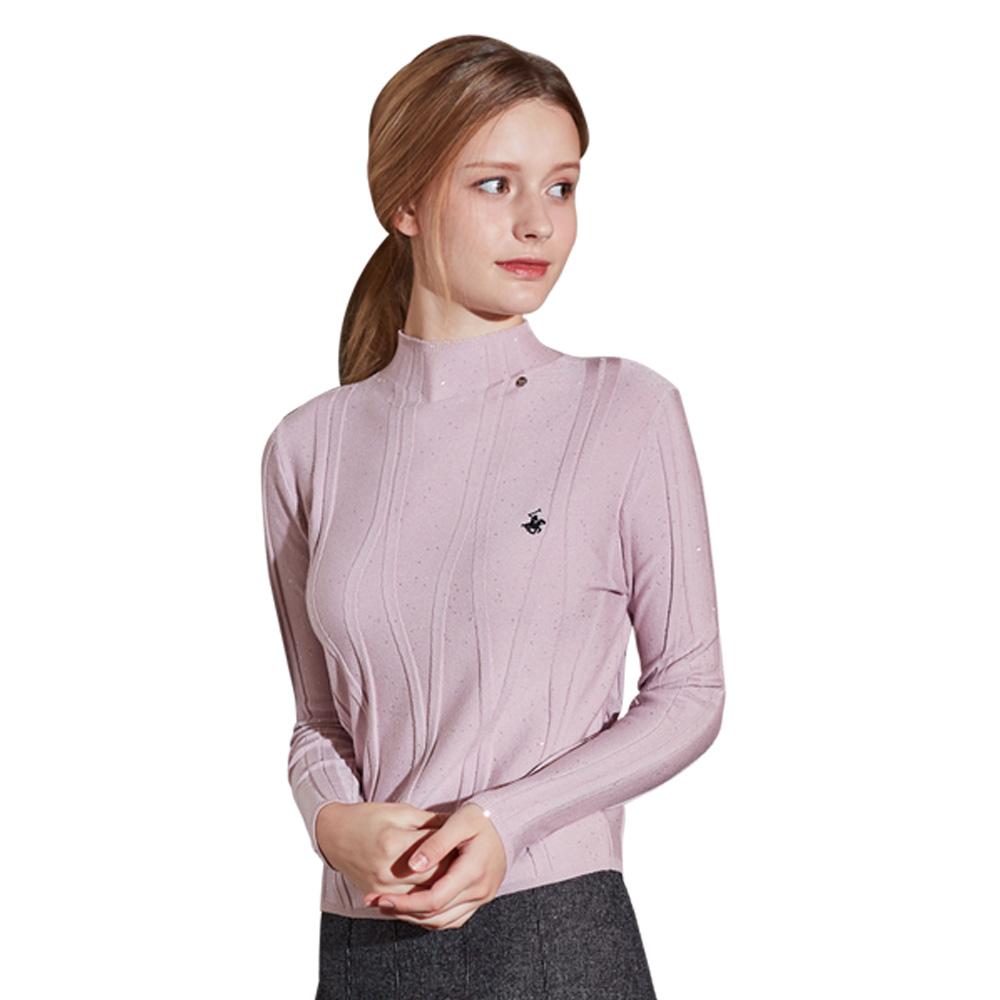 Beverly Hills Polo Club Women S Twinkle Wave Crewneck Knit Tk297 Reference/Free