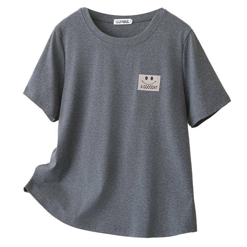 2026 Summer Plus Size Women's Casual Cotton Printed T-Shirt