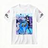 Women's Summer KPop Demon Hunters Graphic T-Shirt HUNTRIX Derpy Tiger & Floral Printed Top for Fashion Streetwear Casual Trendy