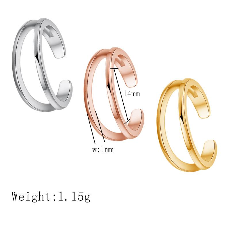 3PCS Toe Rings for Women Stainless Steel Adjustable Summer Beach Sexy Foot Ring With Diamonds Stackable Men s And Women s Ring