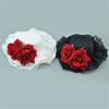 Lightweight Polyester Top Hat Headdress Gothic Floral Hair Accessory Daily Use Costume Party Wedding Event