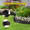 Landscape Edging, 10 Inch Depth 150 Ft Total Length, Recycled HDPE Coiled Terrace Board, Flexible Bender Border for Landscaping, Lawn, Garden, Yard,