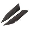 2pcs Real Carbon Fiber Center Console Side Strips Car Interior Trim Replacement for 3 Series G20 G21 G28 2020‑2022 LHD