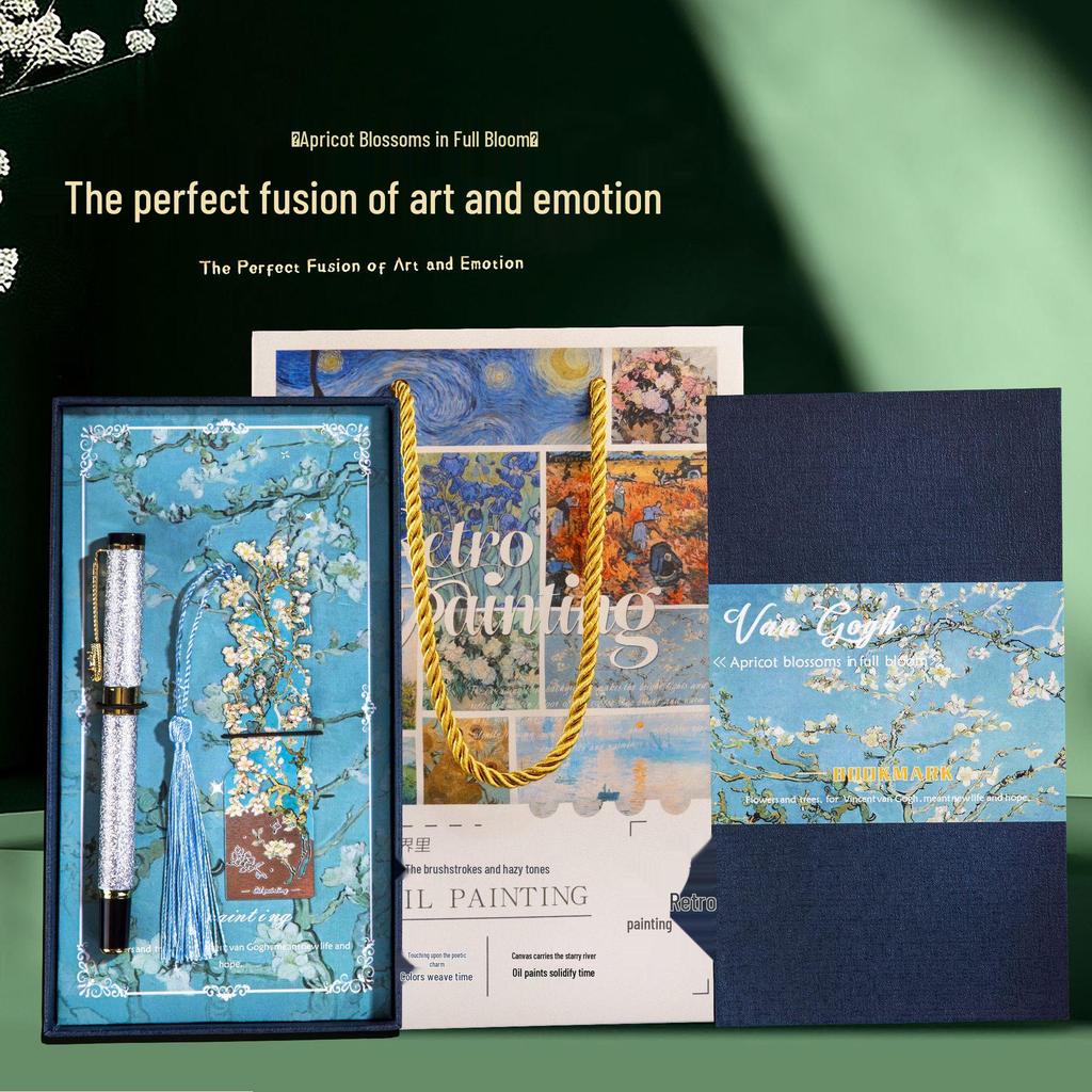 Van Gogh Oil Painting Bookmark Gift Set for Teachers and Students