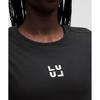 Lululemon All Yours Organic CoTTon T shirT  sTack Black whiTe