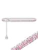 Macier [S925] Pink Mini Tennis Bracelet (White Silver)