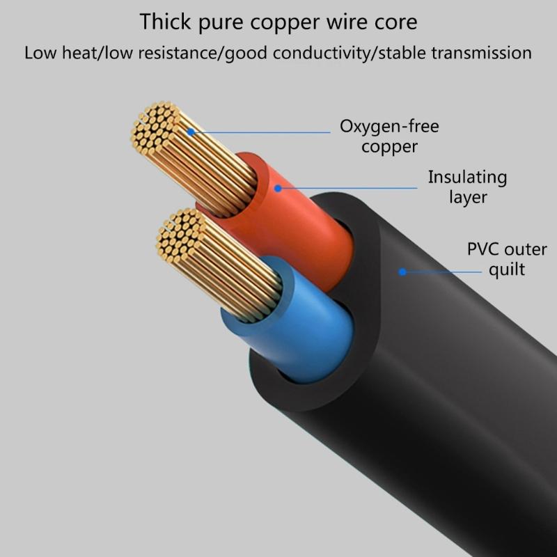 33cm Stecker auf Buchse C7 auf C8 Stromadapterkabel IEC320 C7 2-polig auf IEC320 C8 2-polig Umwandlungskabelleitung