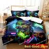3D Snoop Dogg Rapper Bedding Set Printed single Comforter Quilt Bed Cover Duvet Cover Pillow Case 3 Pieces Sets Kids Adult Size