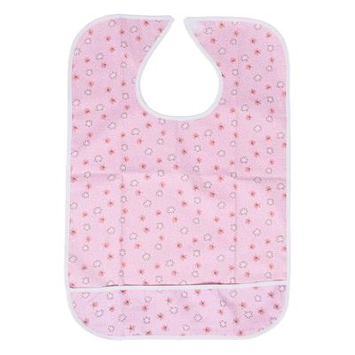 Adult Bibs Waterproof Washable Reusable Elderly Eating Bibs Foldable Portable Clothing Protector